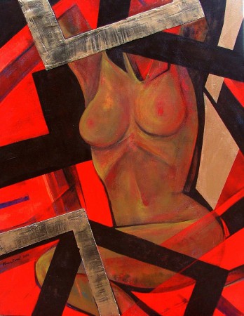 "V ateliéri 3" 70x90 - akryl