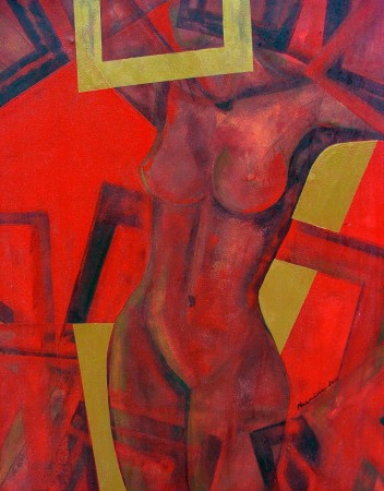 "V ateliéri 2" 70x90 - akryl